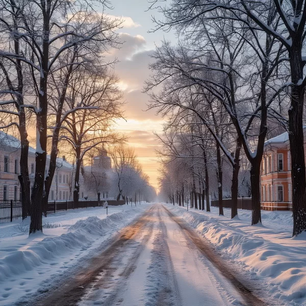 Снегопад в Вологде: городские службы перешли на борьбу со стихией